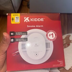 Kidde Wired Smoke Alarm - White